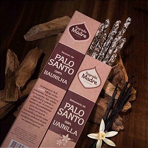 Incenso Sagrada Madre: Palo Santo com Vanila
