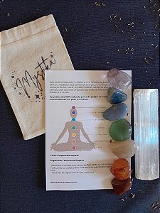 Kit de Cristais 7 Chakras