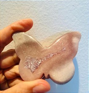 Ametista rosa - Borboleta