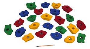 Jg 24 Agarras Escalada SEM FIXADORES Infantil/ iniciante