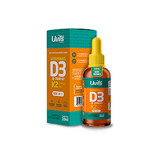 Vitamina D3 2000ui K2 24mcg Por Gota - 600 Doses 20ml