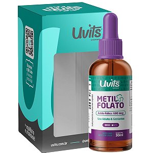 Metilfolato B9 - Ácido Fólico 30ml - Adulto e Gestantes