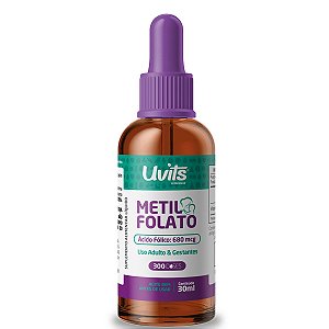 Metilfolato B9 - Ácido Fólico 30ml - Adulto e Gestantes