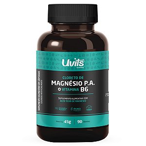Magnésio + Vitamina B6 90 Cápsulas