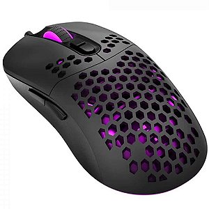 Mouse Gamer DeepCool MC310, RGB, 12800 DPI, 7 Botões Programáveis, Black, R-MC310-BKCUNN-G