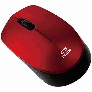 Mouse Sem Fio C3Tech M-W17RD Vermelho