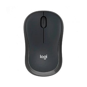 Mouse Sem Fio Logitech M220 Preto, Design Ambidestro Compacto, Conexão USB e Pilha Inclusa, 910-006127