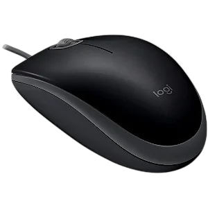 Mouse Logitech M110 USB Preto, Clique Silencioso, Design Ambidestro, Plug and Play, 910-006756