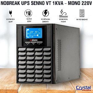 Nobreak TS Shara 1000 VA Senoidal Dupla Conversão 220 Volts