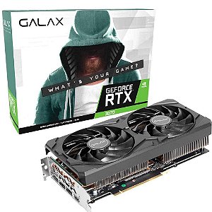 Placa de Vídeo RTX 3070 8GB 256 bits Galax 37NSL6MD2KCH