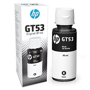 Tinta HP GT53 Preto 1VV22AL - Para impressora HP Smart Tank 517, Ink Tank 416 Original 90 ml