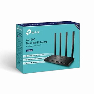 Roteador wifi TP-Link Archer C6 AC1200 MU-MIMO Gigabit