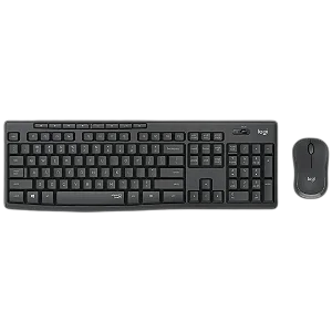 Combo Teclado e Mouse sem fio Logitech MK295, Digitação e Clique Silencioso, Teclas de Mídia, Conexão USB, Pilhas Inclusas, ABNT2, 920-009793