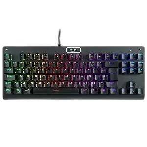 Teclado Gamer Mecânico Redragon Dark Avenger RGB Switch Brown