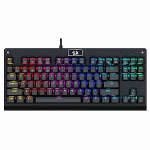 Teclado Mecânico Gamer Redragon Dark Avenger, RGB, Switch Outemu Brown, ABNT2  K568RGB-2