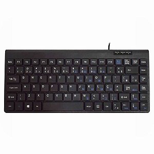 Teclado USB Compacto K-Mex KB-D428 Preto