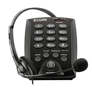 Telefone Elgin HST6000 com Headset