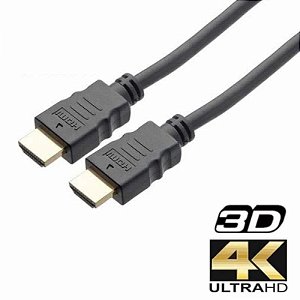 Cabo HDMI M x HDMI M 2.0 4K 2,0 Metros