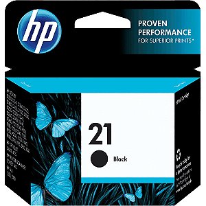 Cartucho HP 21 Preto C9351AB Original