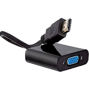 Conversor HDMI x VGA com Audio e Extensor