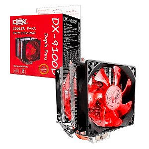 Cooler Universal Intel e AMD Empire DX-9100 Red