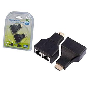 Extensor HDMI Via Cabo de Rede