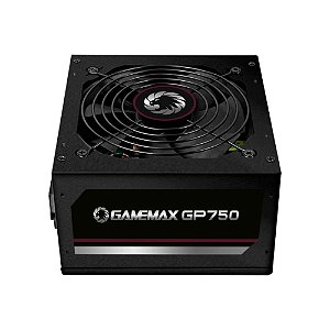 Fonte Gamemax GP750 750W 80 Plus Bronze, PFC Ativo