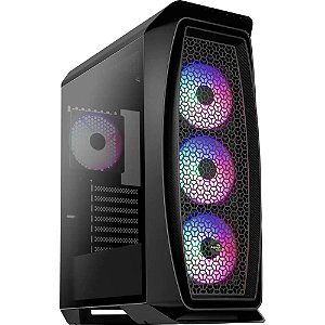 Gabinete Gamer Aerocool Aero One Frost Preto