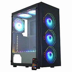 Gabinete Gamer K-mex Asgard Polygon CG-02Z5