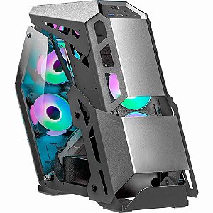 Gabinete Gamer K-mex Stryker Open Frame CG-04BA