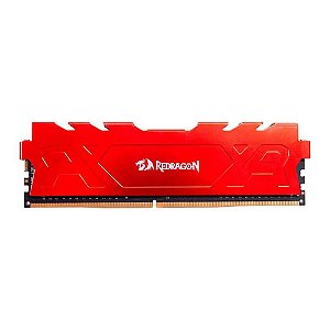 Memória 16GB DDR4 3200 MHz Redragon Rage Red GM-702