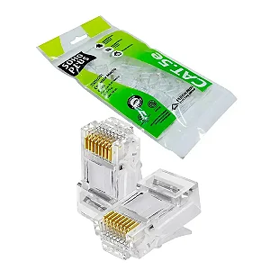 Conector RJ45 macho Cat 6 SohoPlus Com 10 unidades