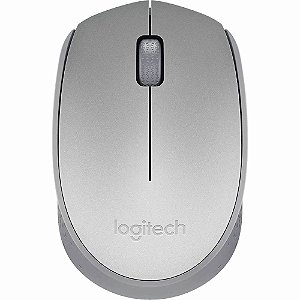 Mouse Sem Fio Logitech M170 Prata, 910-005334