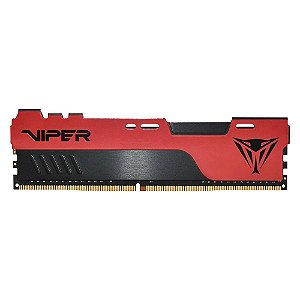 Memória 16GB DDR4 2666 MHz Patriot Viper PVE2416G266C6 Preta e Vermelha