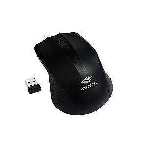 Mouse Sem Fio C3Tech M-W50BK