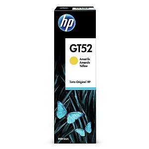 Tinta HP GT52 Amarelo M0H56AL -  para Impressoras HP Serie 400 e 500 Original 70Ml