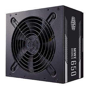 Fonte Cooler Master MWE V2 650W, 80 Plus Bronze, PFC Ativo, MPE-6501-ACAAB-WO