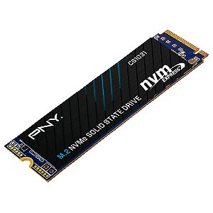 SSD PNY 256GB M.2 2280 PCIe Gen3x4, NVMe 1.3, Leitura: 2400 MB/s e Gravação: 1750 MB/s - M280CS1031-256-CL