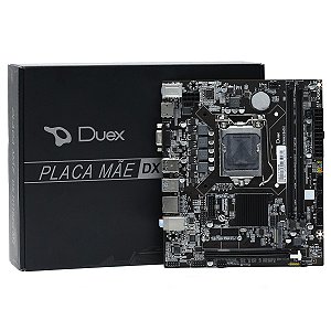 Placa Mãe Duex DX H110ZG M2, Chipset H110, Intel LGA 1151, MATX, DDR4