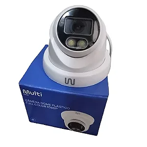 Câmera Dome Plástica 1080P Full Color Giga, 3.6mm, 20 metros, AHD, HDCVI, HDTVI, CVBS, GS0560