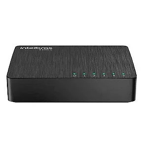 Switch Intelbras 5 Portas Gigabit Ethernet S1005G