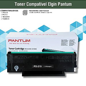 Toner Compatível Elgin Pantum PB-210 PB-211 1.6K P2500 M6550