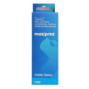 Refil de tinta Maxprint T544220 544C Compatível com Epson, EC01SC61000002