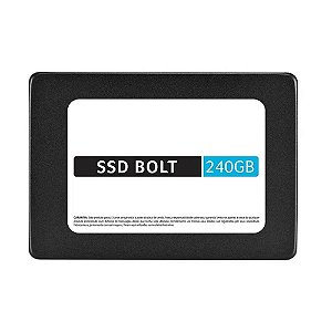 SSD Multilaser 240GB SATA, BOLT, Gravação até 400 MB/S - SS220