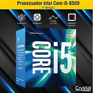 Processador Intel Core i5-6500 3.2 GHz 6 MB 65W 1151