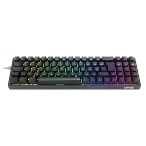 Teclado Gamer Mecânico Redragon Pollux, Switch Blue, RGB, ABNT2, Black, K628-RGB-B (PT-BLUE)