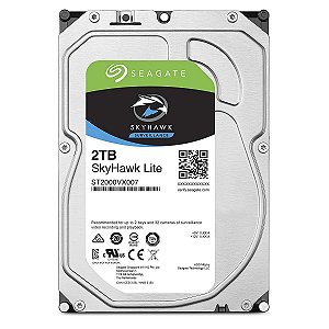 HD 2TB Seagate SkyHawk ST2000VX007, SATA III, 5400RPM, 64MB