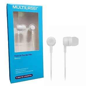 Auricular Inalámbrico Multilaser PH265 BT/SD FM Blanco - Unica — Corner