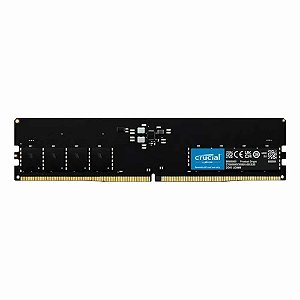 Memoria 16GB DDR5 4800MHZ 1.1V Crucial Desktop - CT16G48C40U5