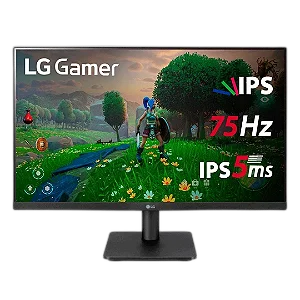 Monitor Gamer LG 27 Full HD, IPS, HDMI e VESA, FreeSync, Ajuste de Ângulo, Bordas Finas, 27MP400-B